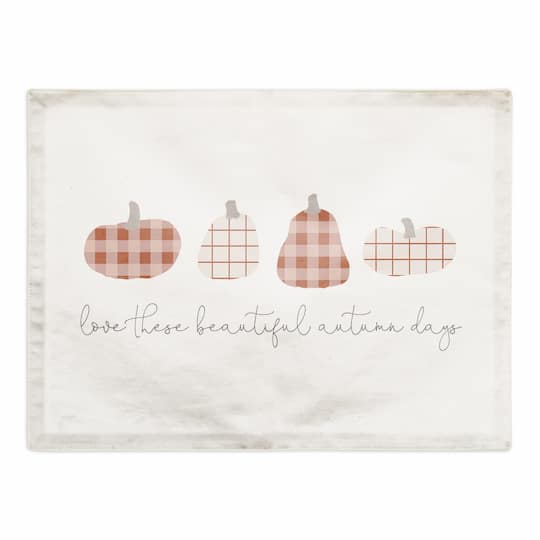 Beautiful Autumn Days Polyester Twill Placemat By Designs Direct | 18" x 14" | Michaels®